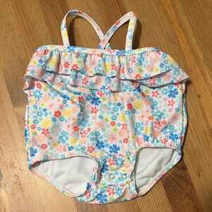 💚 4/20$ Baby Swimsuit with Colorful Floral Design